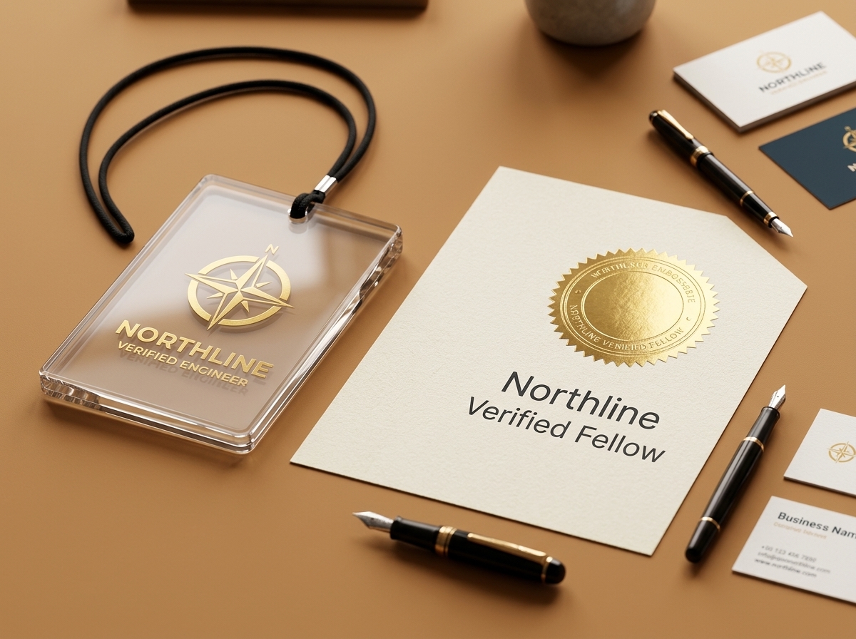 Northline Verified Fellow Credential & Access Badge