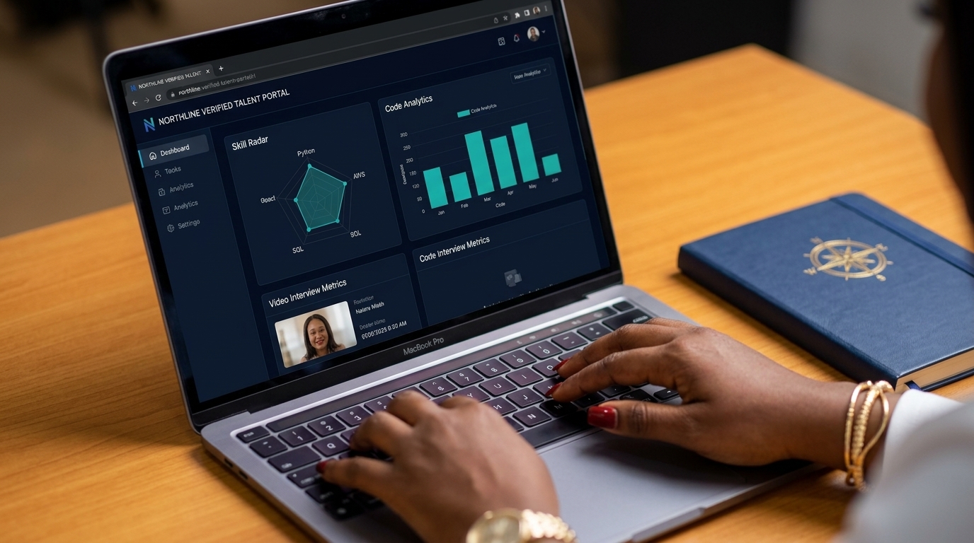 Northline Verified Talent Portal & Live Skill Testing Dashboard